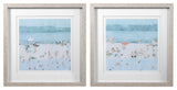 Uttermost Sea Glass Sandbar Framed Prints, 2-Piece Set
