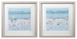 Uttermost Sea Glass Sandbar Framed Prints, 2-Piece Set
