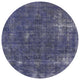 Ahgly Company Indoor Round Mid-Century Modern Area Rugs, 4' Round