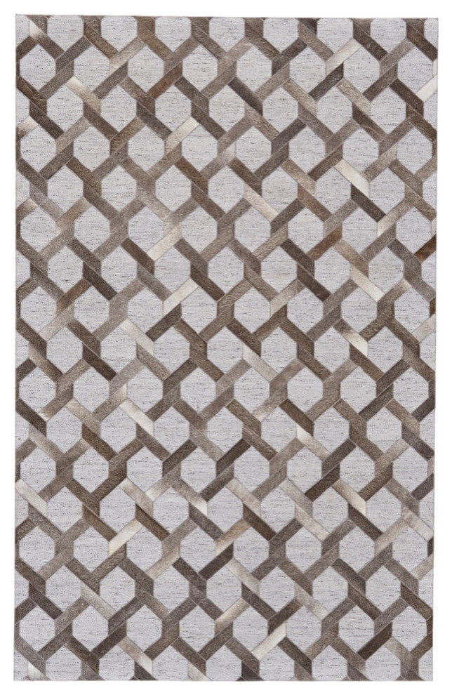 Weave & Wander Canady Rug, Steel/Storm, 8'x11'