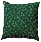 Pine Colored Scattered Trees Polyester Throw Pillow, 20"x20"