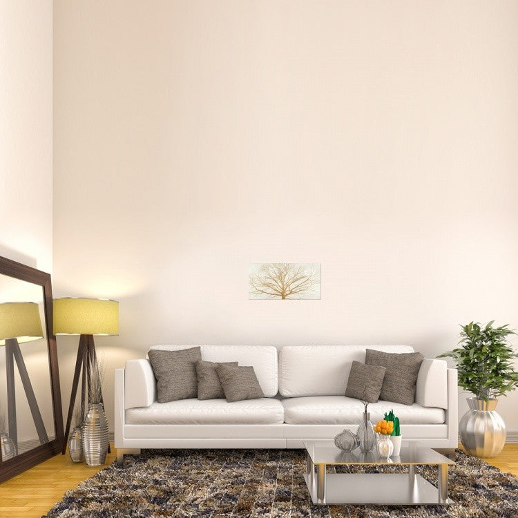 "Tree of Gold" Stretched Canvas Giclee by Alessio Aprile, 24x12"