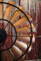 66 Inch Charred Whiskey Barrel Windmill Ceiling Fan | The Patriot