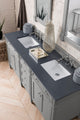 Brittany 72" Urban Gray Double Vanity, Charcoal Soapstone Quartz