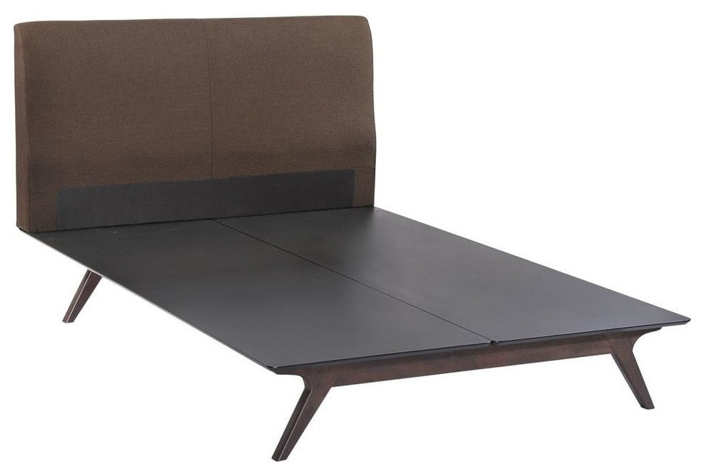 Modway Tracy 2 Piece Queen Bedroom Set, Cappuccino Brown