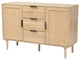 Sacha Natural Rattan Collection, 3-Drawer Sideboard