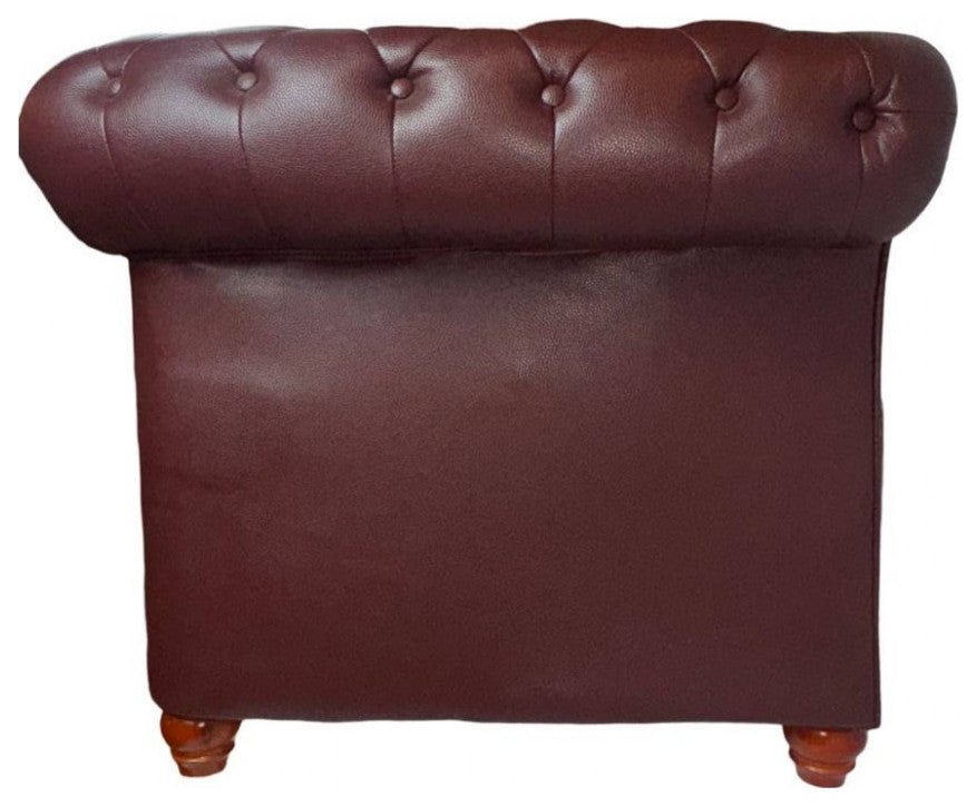 Leather Chesterfield Chair