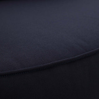 Natural Navy Marina Outdoor Patio Teak Armchair