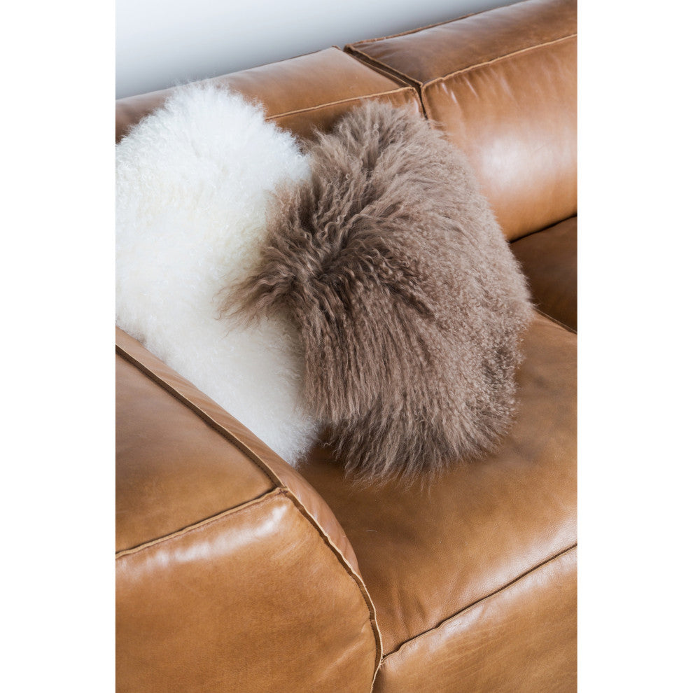 Luxe Corner Chair Tan