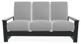 Leeward Deep Seat 3-Seat Outdoor Sofa, Dazzle/Graphite