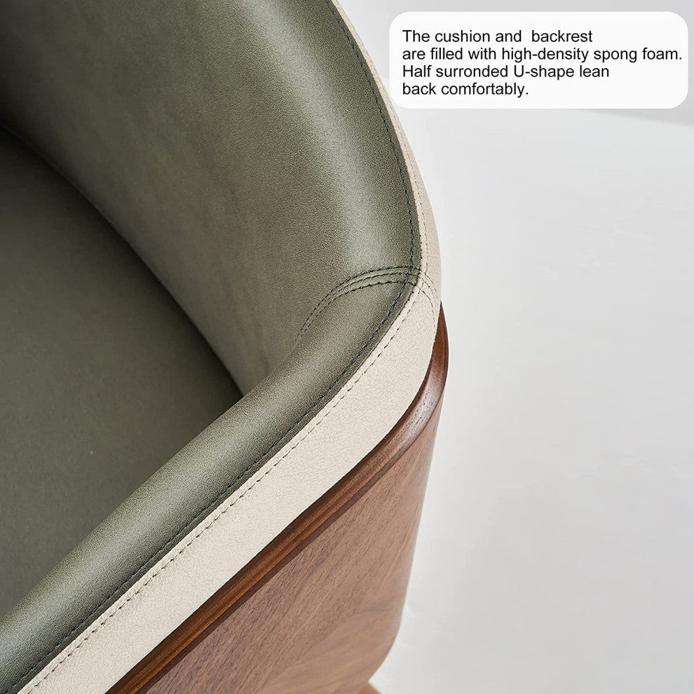 Accent Chairs for Living Room and Dinning Room , Army Green