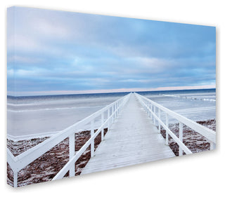 Jacek Oleksinski 'The Bridge' Canvas Art, 32x22