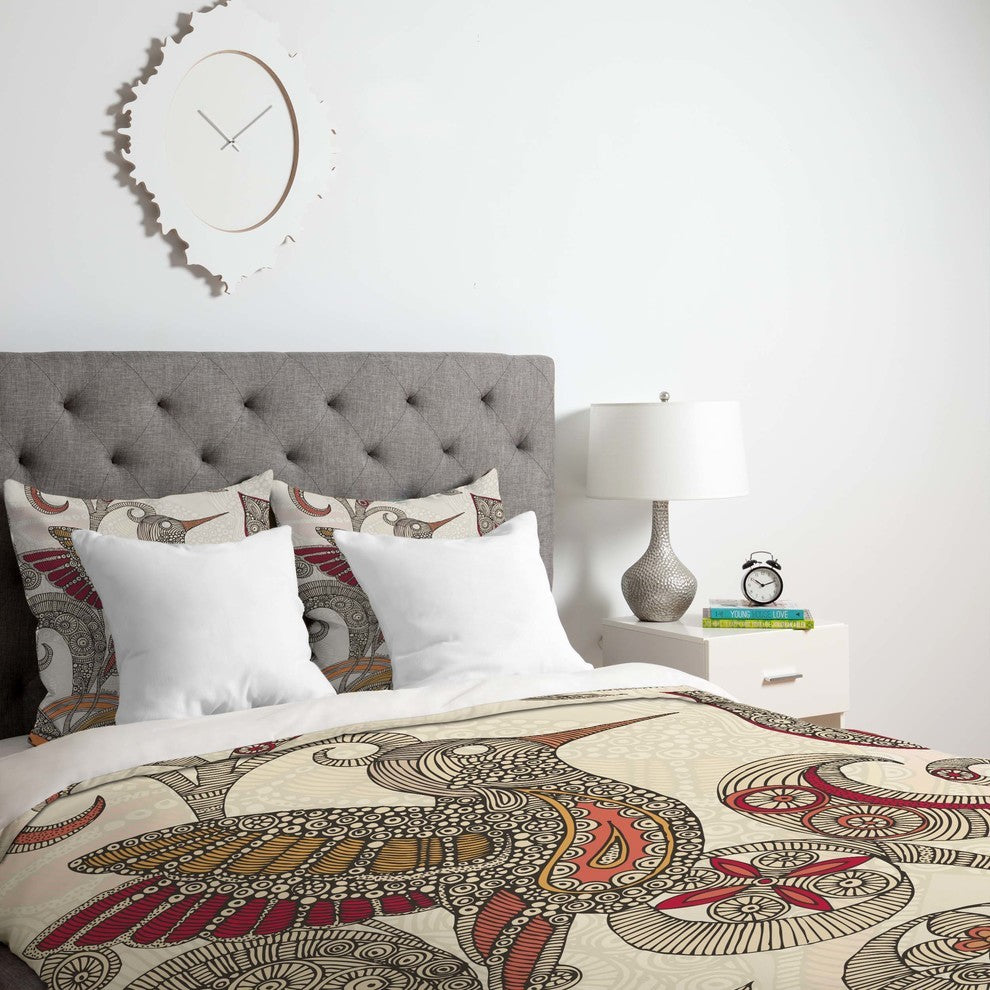Deny Designs Valentina Ramos Flying Duvet Cover - Lightweight