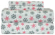 Pointehaven 170 Flannel Sheet Set, Snow Flakes Multi, Full