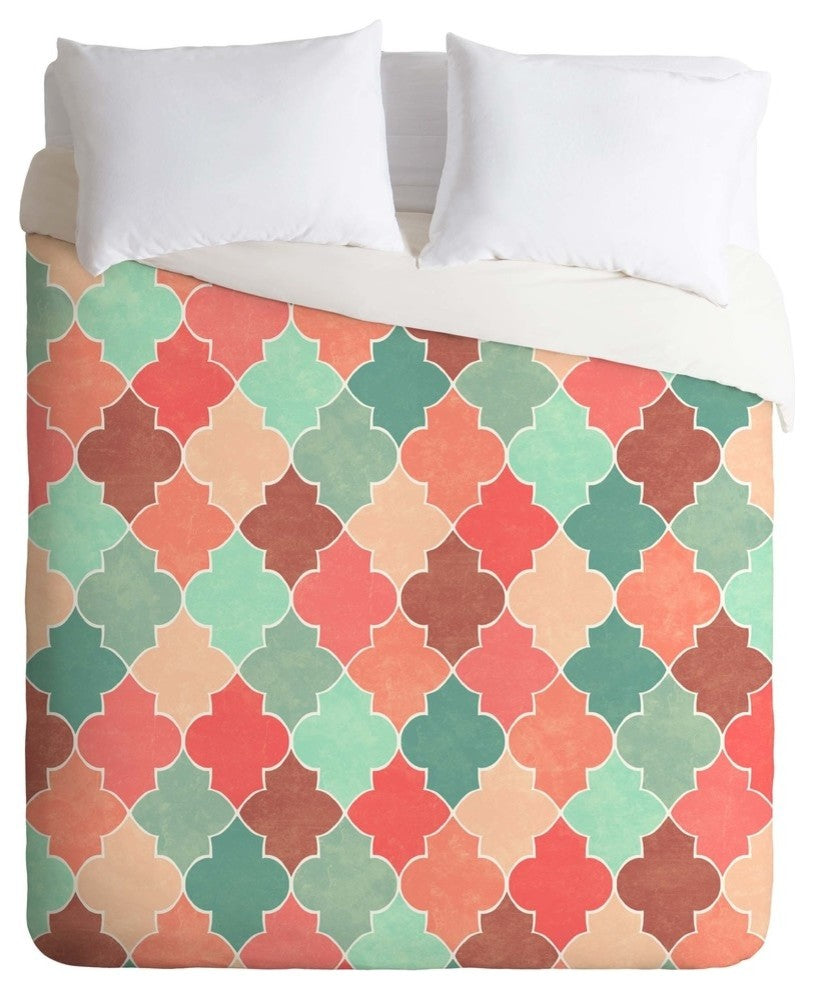 Deny Designs Jacqueline Maldonado Morocco Pastel Duvet Cover - Lightweight
