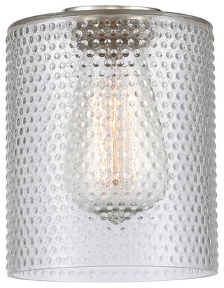 Edison Cobbleskill 32" Bath Vanity Light, Polished Chrome, Clear Shade