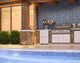Pele Glazed Pebbles Series Royal Ocean Mosaic Stone Tile for Floors Walls