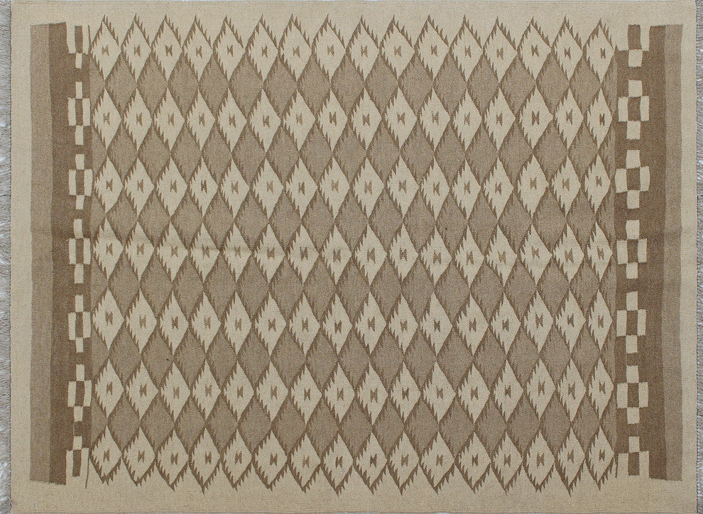 Winchester Kilim Fatima Ivory Rug, 4'8x6'2