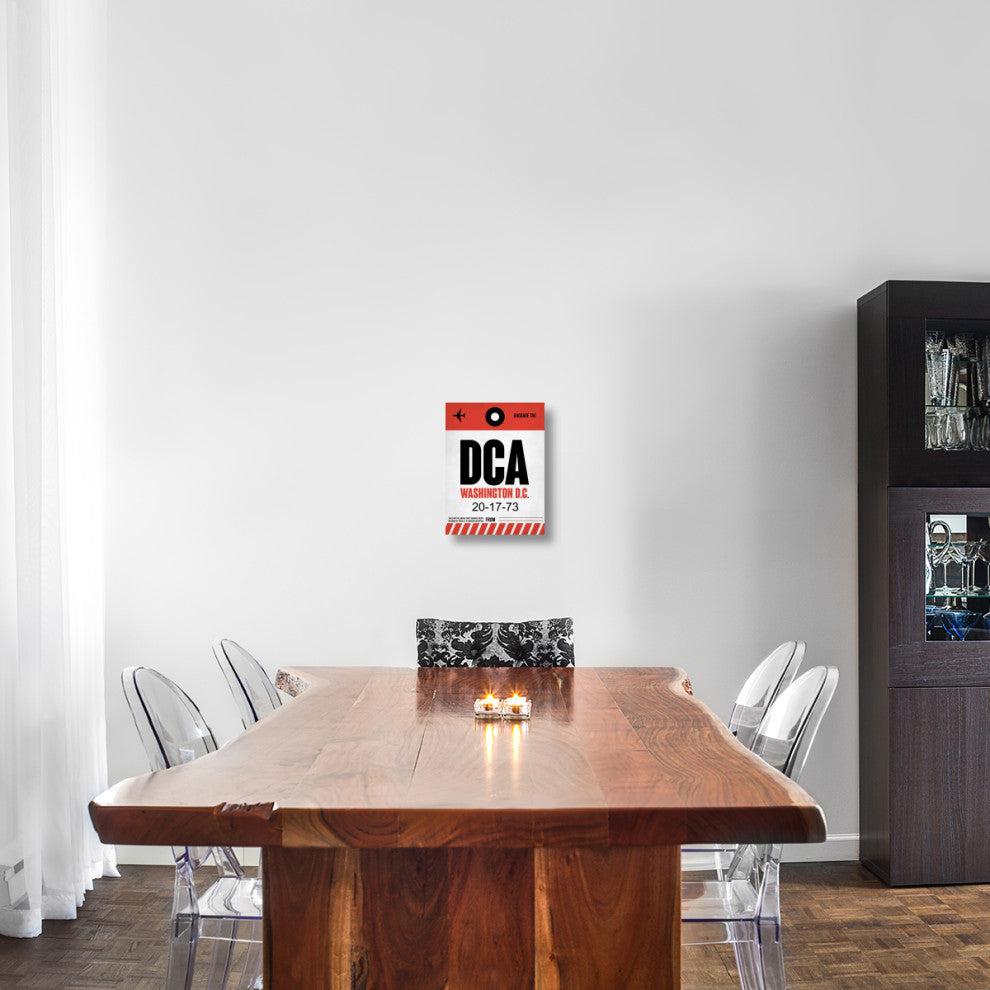 "DCA Washington Luggage Tag 1" Fine Art Print