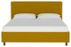 Browder Upholstered Platform Bed, Monaco Citronella, Full