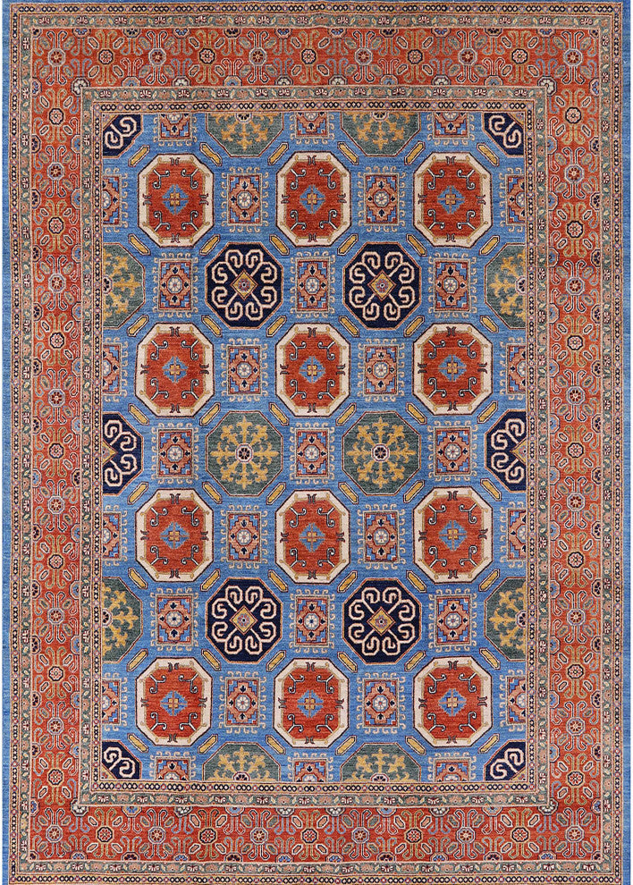 Ahgly Company Indoor Rectangle Mid-Century Modern Area Rugs, 2' x 5'