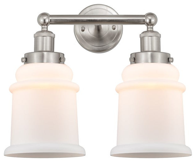 Innovations 616-2W-SN-G181 Canton 2 Light Bath Vanity Light Brushed Satin Nickel