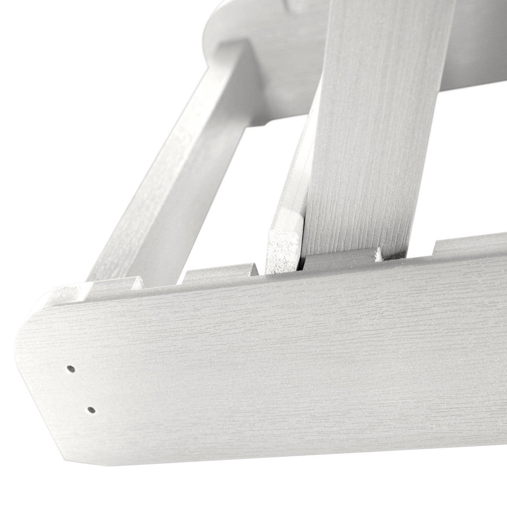 Merrow Folding & Reclining Adirondack Chair, White