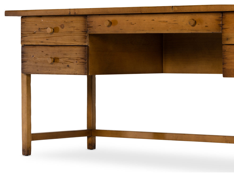 Reign Desk-Waxed Pine