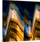 "City at Night IV" Wrapped Canvas Art Print, 35"x35"x1.5"