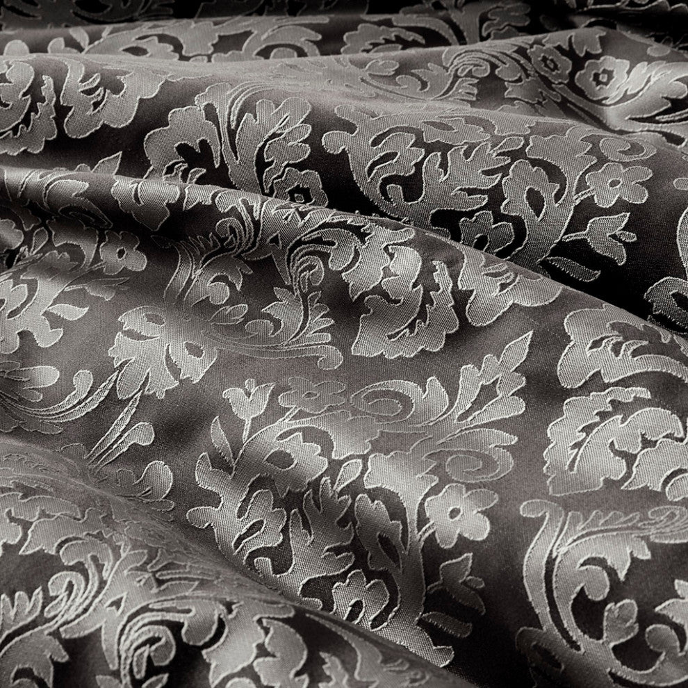 Madison Park Lily 6 Piece Jacquard Comforter Set With Throw Pillows