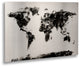 Michael Tompsett ''Abstract Map'' Floating Brushed Aluminum Art, 22x16