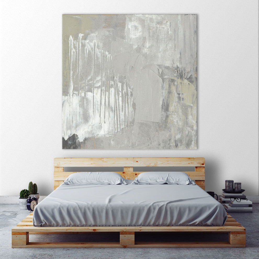 "Neutral Composition I" Fine Art Giant Canvas Print, 54"x54"