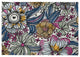 Flower Melange Spring Chenille Rug, Orchid, 5'x7'