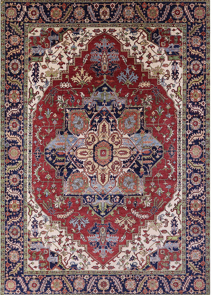 Ahgly Company Indoor Rectangle Mid-Century Modern Area Rugs, 4' x 6'