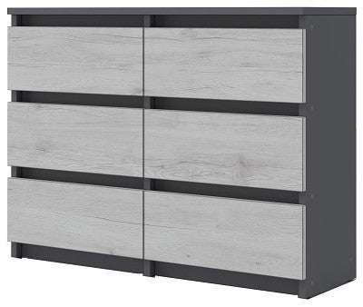 ECHO Dresser, Slate Grey/White Monaco