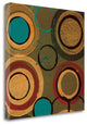 "Circle Designs I" By Leslie Bernsen, Giclee Print on Gallery Wrap Canvas