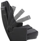 Seatcraft Montago Movie Theater Seating, Black, Row of 4