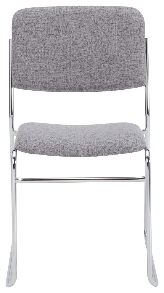 NPS 8600 Fabric Padded Signature Stack Chair, Classic Grey