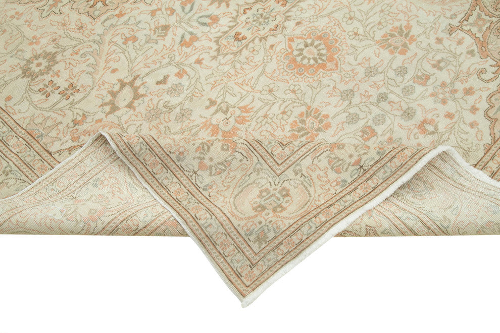 Rug N Carpet - Handmade Turkish 6' 6'' x 9' 10'' One-of-a-Kind Area Rug