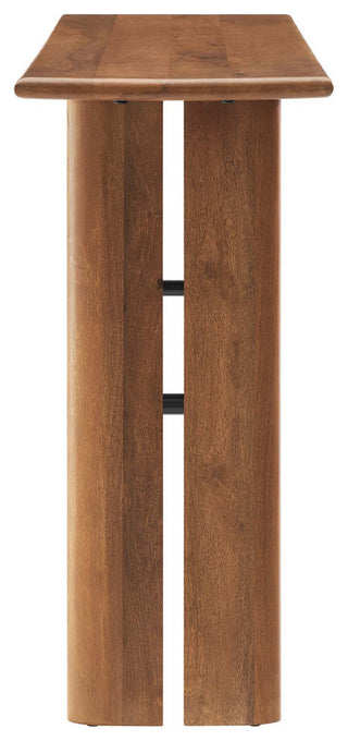 Amistad Wood Console Table - Walnut