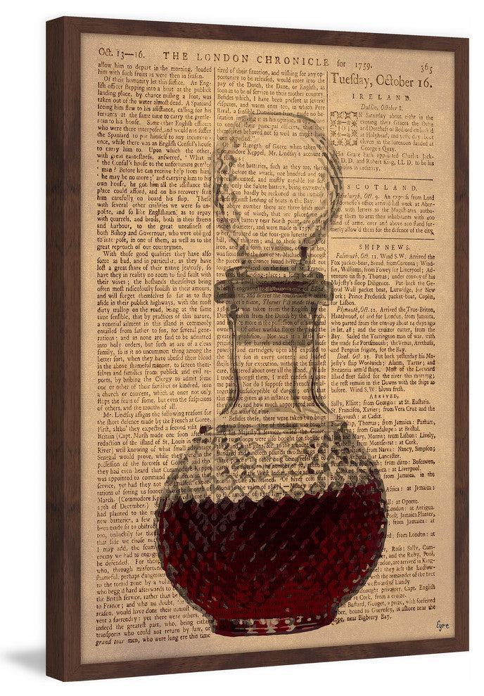 "Brandy II" Framed Painting Print, 20"x30"