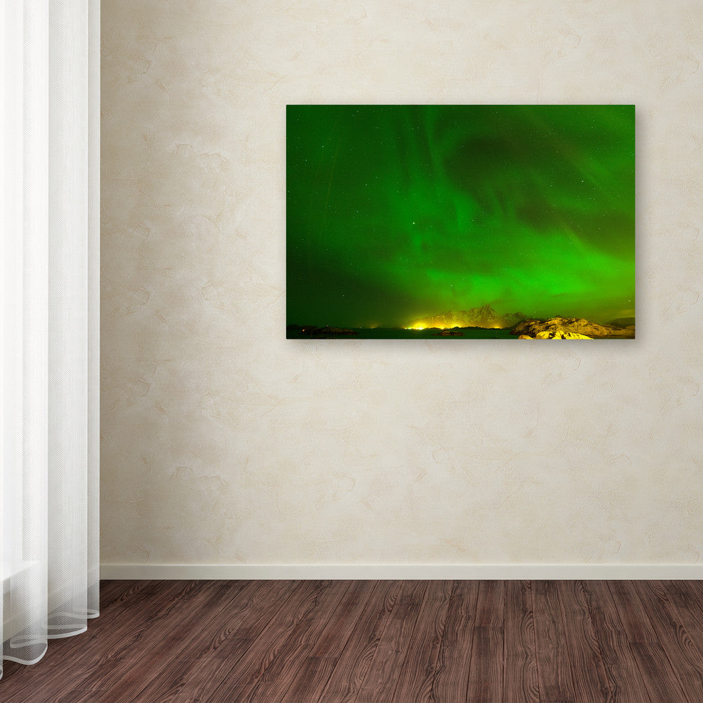 Philippe Sainte-Laudy ''Norwegian Light'' Canvas Art, 30x47