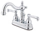 Kingston Brass 4" Centerset Bathroom Faucet, Polished Chrome