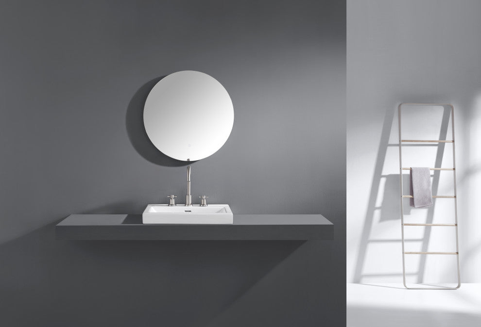 Avanity Luana Frameless LED Mirror, 24