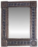 Medium Brown Greca Tile Talavera Tin Mirror