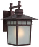 Nine Fluorescent Exterior Sconce