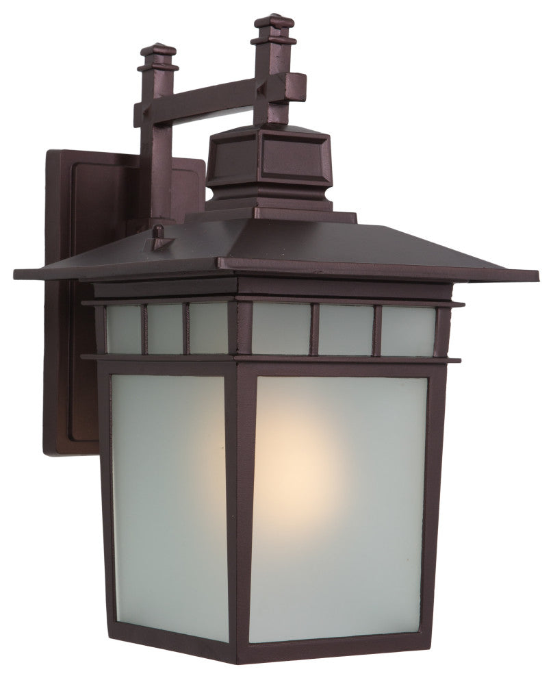 Nine Fluorescent Exterior Sconce