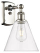 Innovations 516-1W-PN-GBC-82 1 Light 8" Sconce, Polished Nickel
