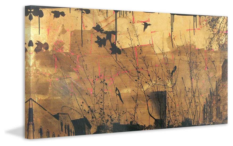 "Taking the Auspice" Print on Canvas by Tracy Silva Barbosa