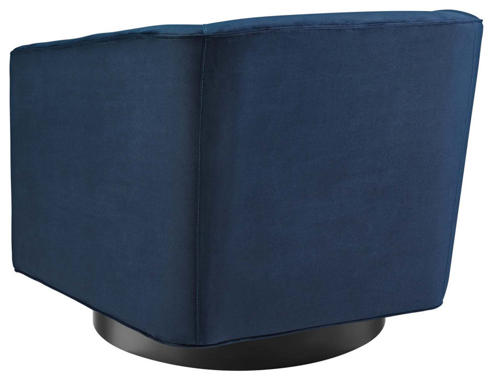 Accent Chair, Set of 2, Velvet, Dark Blue, Modern, Living Lounge Hospitality